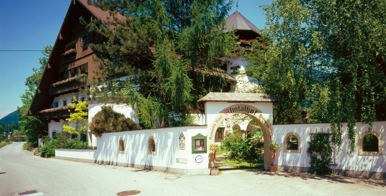 Romantikhotel Almtalhof Grünau im Almtal Eksteriør billede
